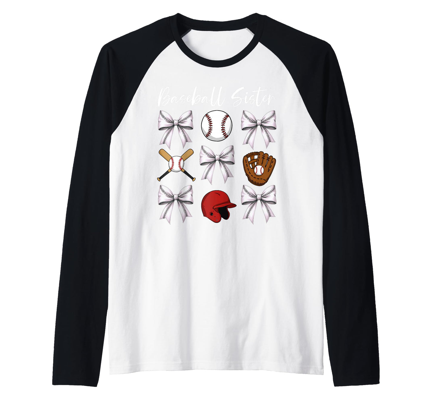 Baseball Sister Helmet Ball Bat Glove Hoodie - Unique Graphic for Adults - T-Shirt, Sweatshirt, Hoodie