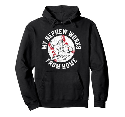 Funny Baseball Catcher Aunt Baseball Hoodie - Custom Art Print Unisex - T-Shirt, Sweatshirt, Hoodie