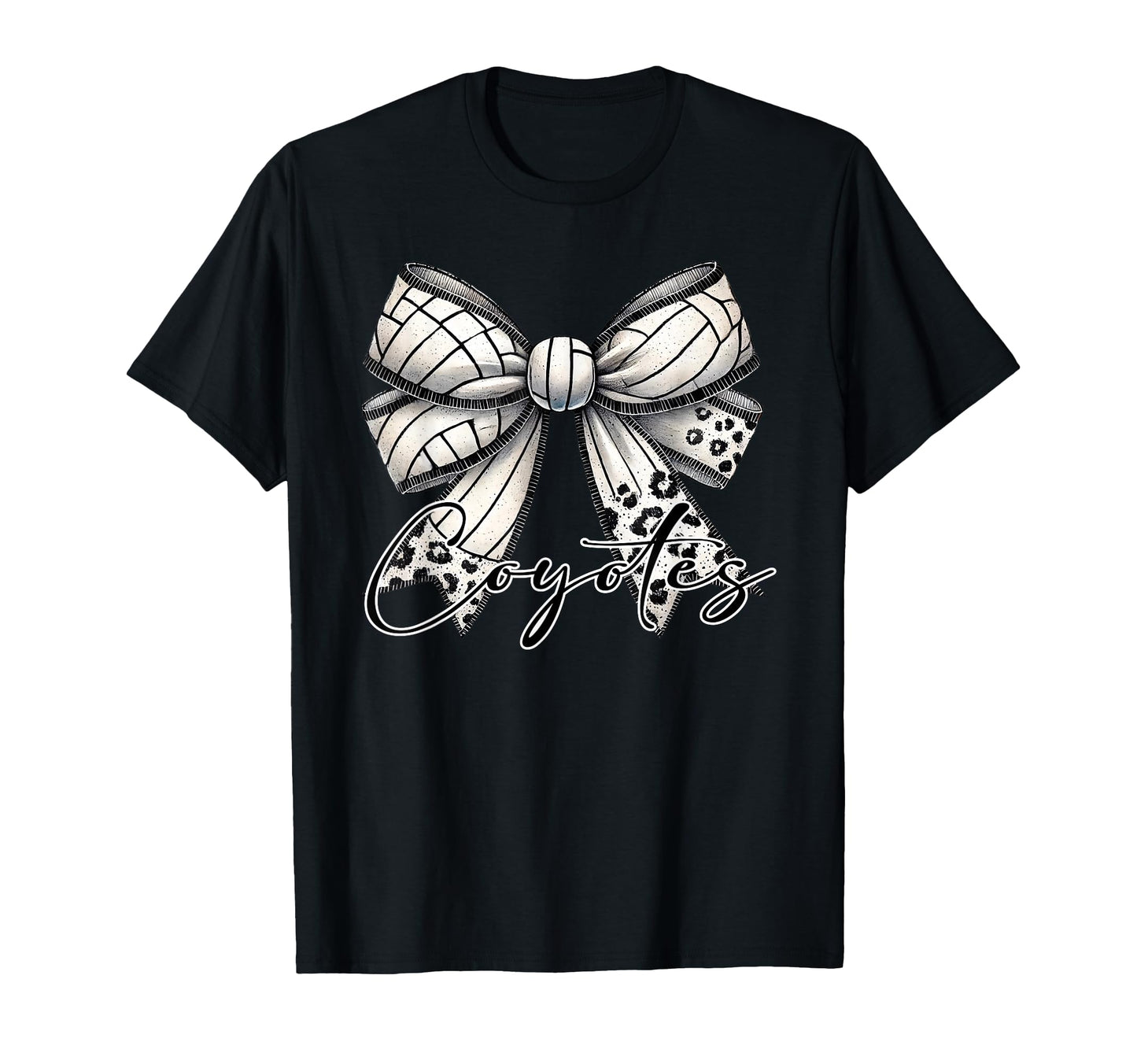 Coyotes Volleyball Mom Coquette T-Shirt - Casual Everyday Wear Men Women - T-Shirt, Sweatshirt, Hoodie