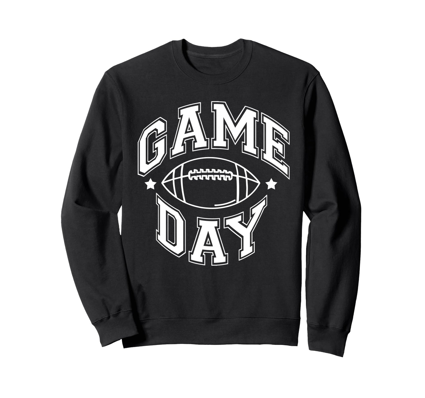 Game Day American Football Player Team Sweatshirt - Trendy Graphic Unisex - T-Shirt, Sweatshirt, Hoodie