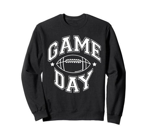 Game Day American Football Player Team Sweatshirt - Trendy Graphic Unisex - T-Shirt, Sweatshirt, Hoodie