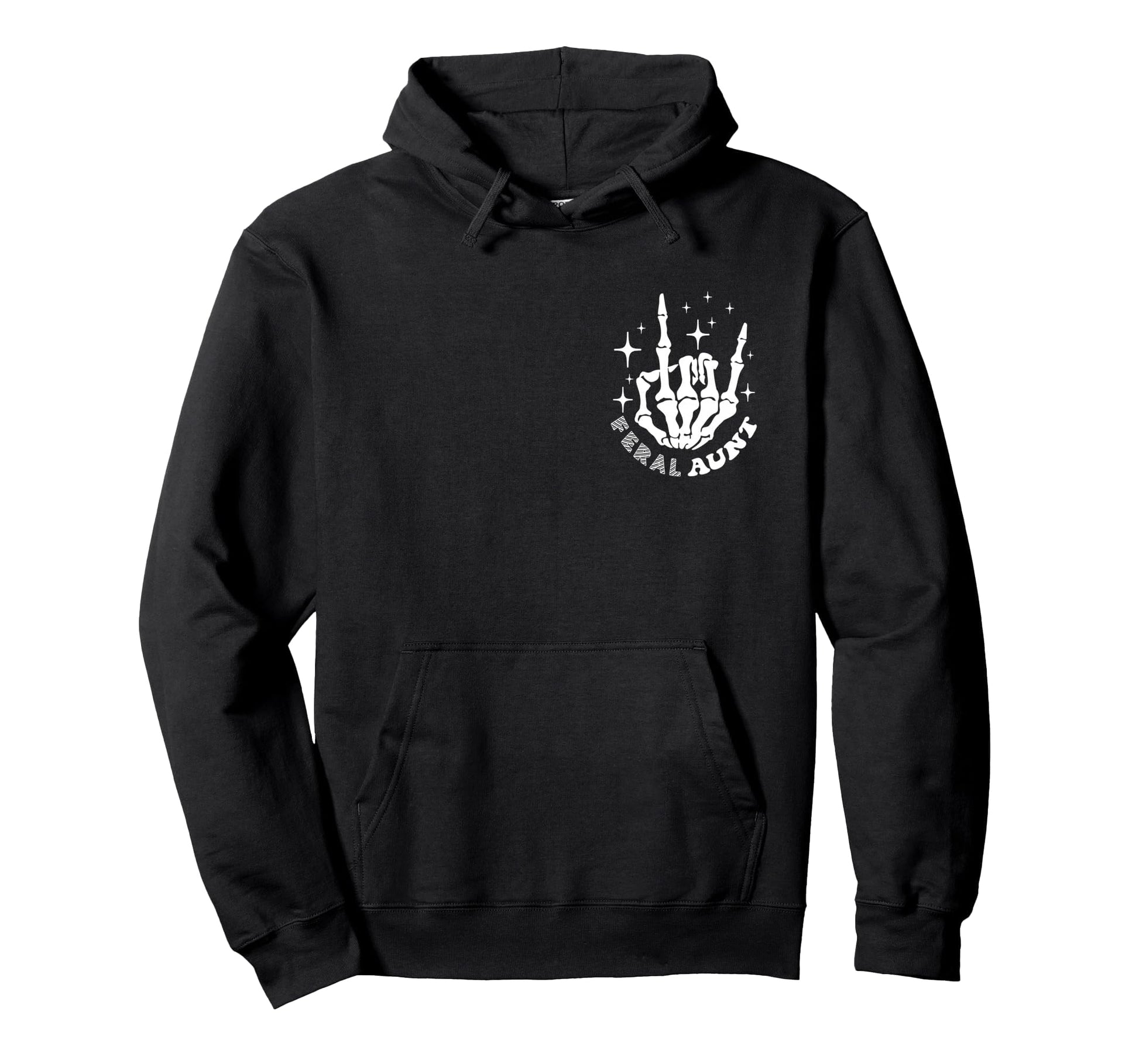 Groovy Somebodys Feral Aunt Aunts Club Hoodie - Trendy Graphic for Adults - T-Shirt, Sweatshirt, Hoodie