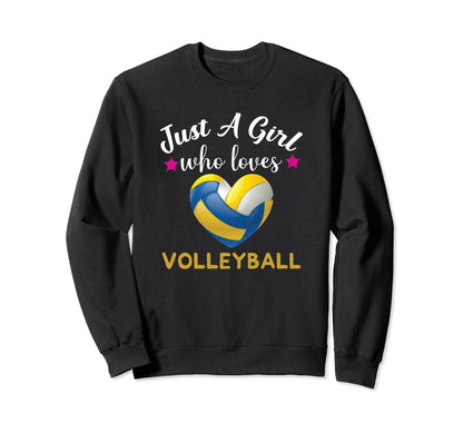 Volleyball Player Sport Game Day Sweatshirt - Novelty Apparel Men Women - T-Shirt, Sweatshirt, Hoodie