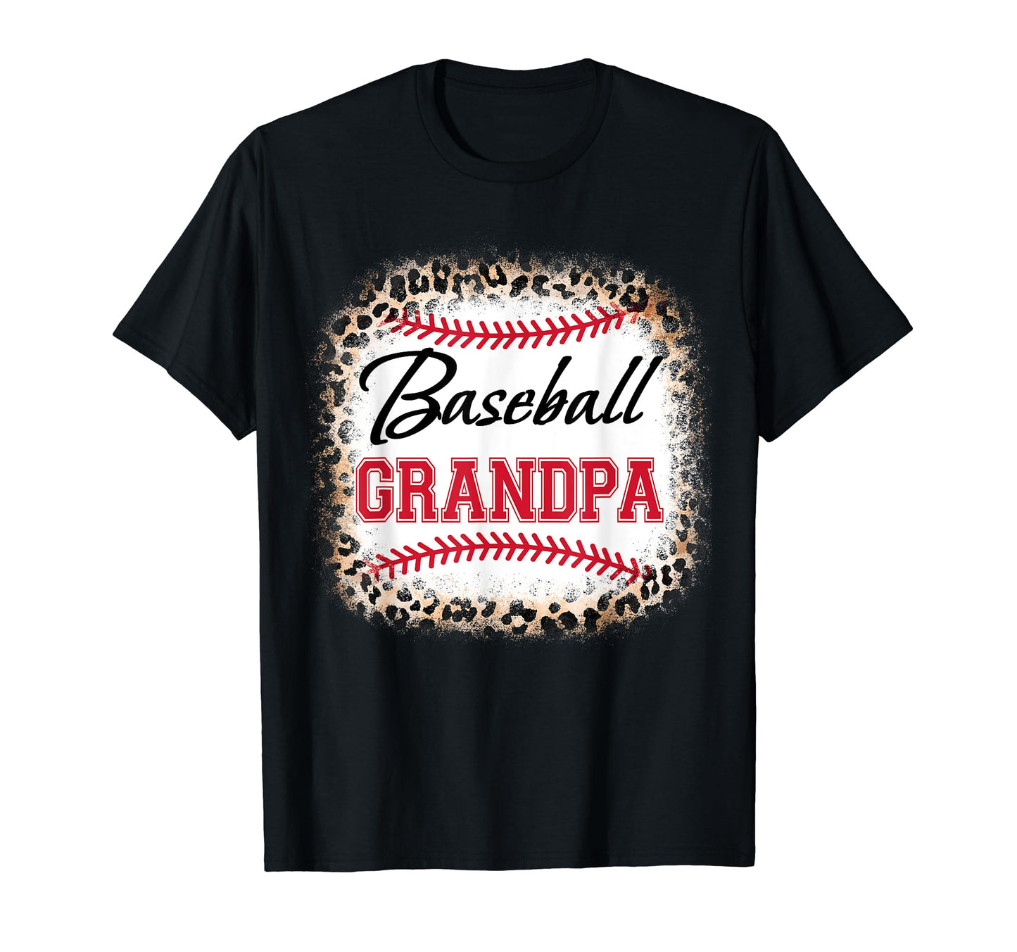 Baseball Grandpa Dad Papa Fathers Day T-Shirt - Custom Art Print Unisex - T-Shirt, Sweatshirt, Hoodie
