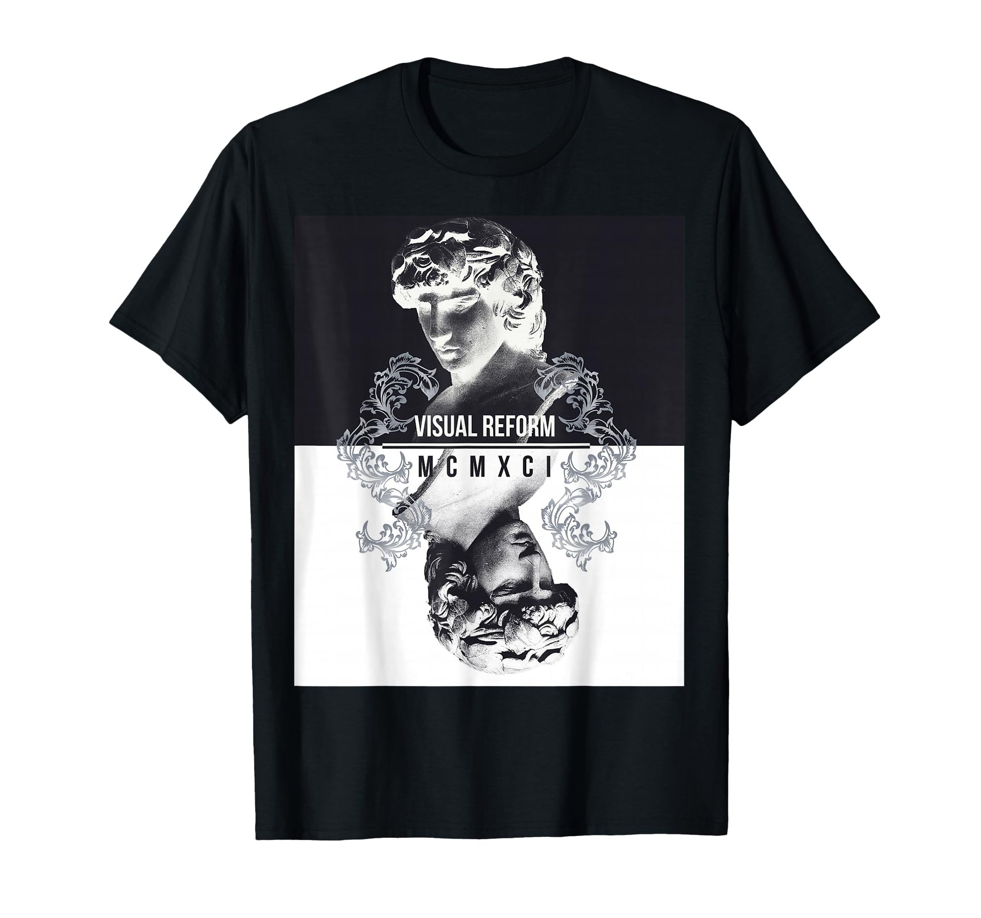 Vaporwave Aesthetic 80S 90S Statue T-Shirt - Fun Novelty Design Men Women - T-Shirt, Sweatshirt, Hoodie