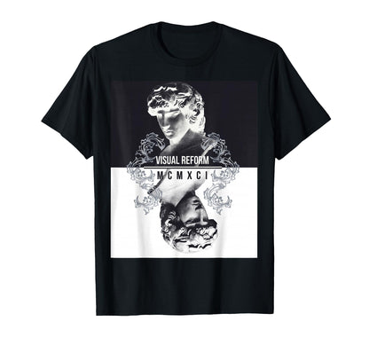 Vaporwave Aesthetic 80S 90S Statue T-Shirt - Fun Novelty Design Men Women - T-Shirt, Sweatshirt, Hoodie