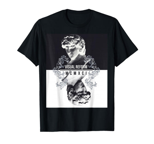 Vaporwave Aesthetic 80S 90S Statue T-Shirt - Fun Novelty Design Men Women - T-Shirt, Sweatshirt, Hoodie