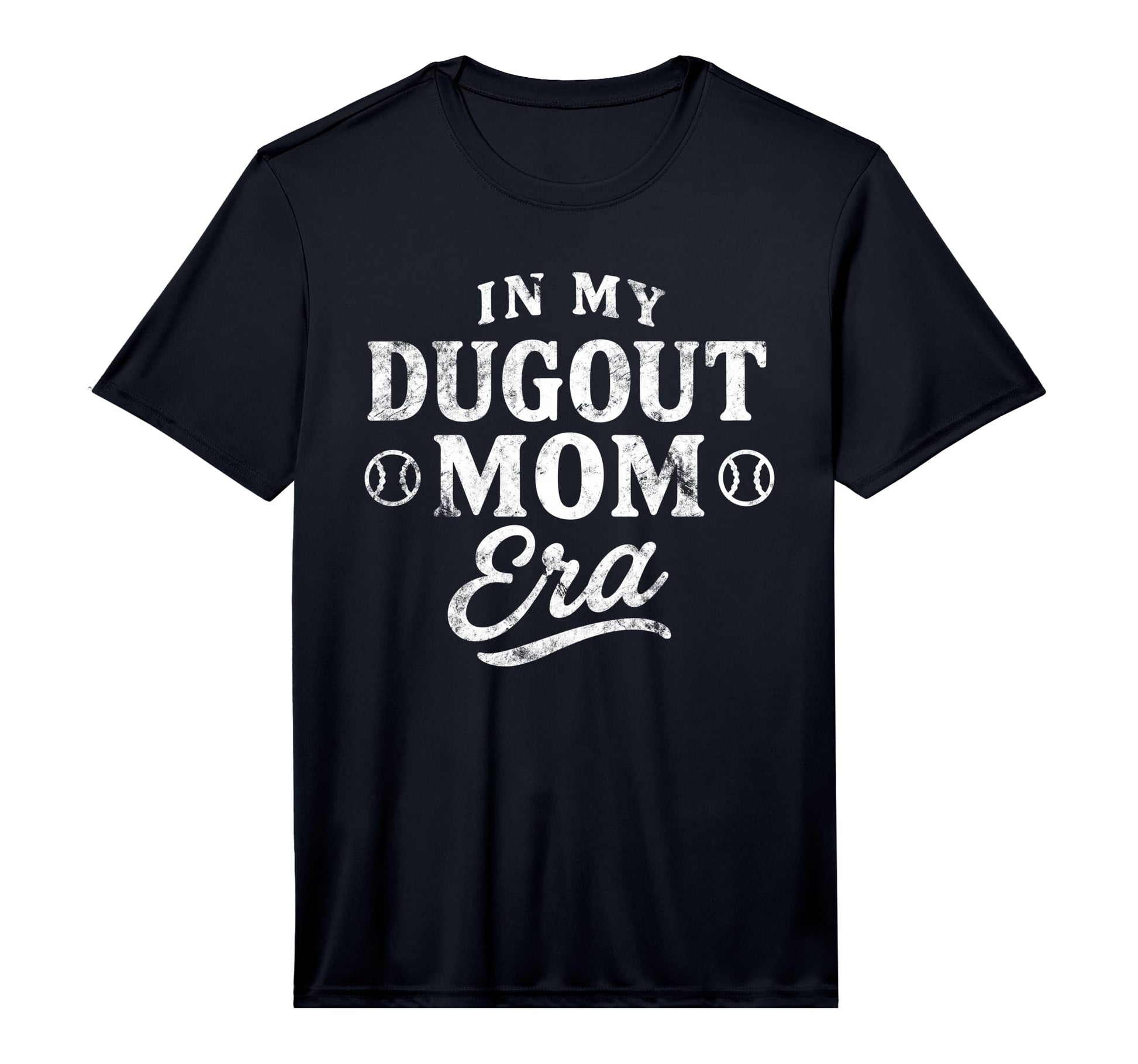 Mens Baseball Mom My Dugout Mom T-Shirt - Fun Novelty Design for Adults - T-Shirt, Sweatshirt, Hoodie