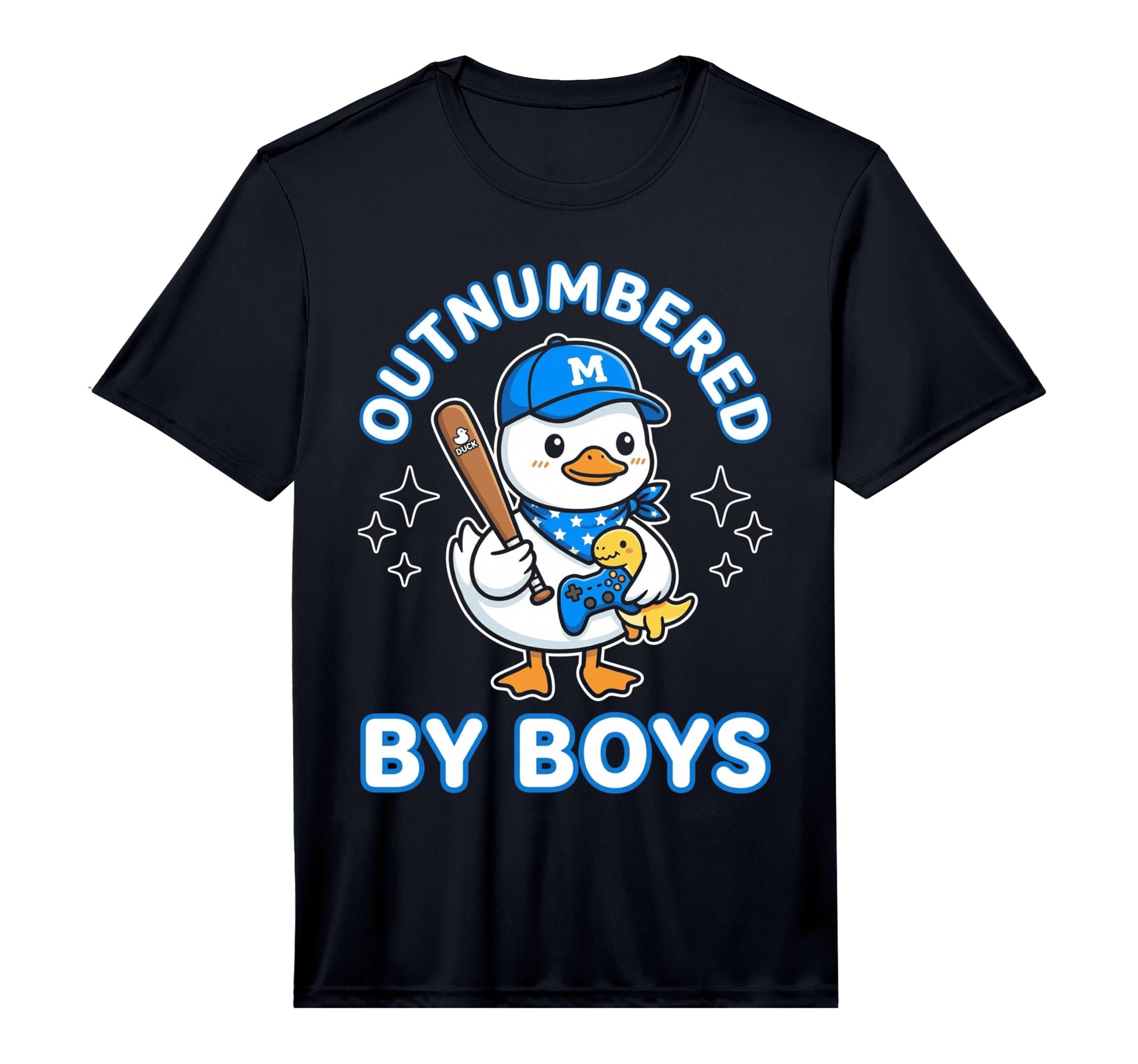 Mens Outnumbered Duckling Toy Truck T-Shirt - Fun Novelty Design Men Women - T-Shirt, Sweatshirt, Hoodie