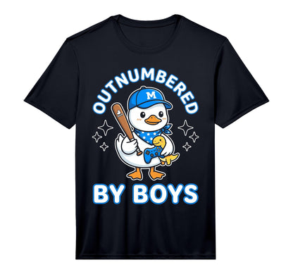 Mens Outnumbered Duckling Toy Truck T-Shirt - Fun Novelty Design Men Women - T-Shirt, Sweatshirt, Hoodie