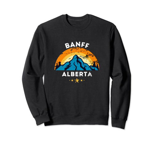 Banff Alberta Canada National Park Sweatshirt - Custom Art Print Men Women - T-Shirt, Sweatshirt, Hoodie