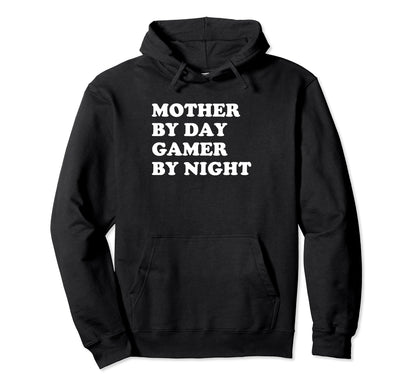 Mother Day Gamer Night Hoodie - Novelty Apparel Unisex - T-Shirt, Sweatshirt, Hoodie