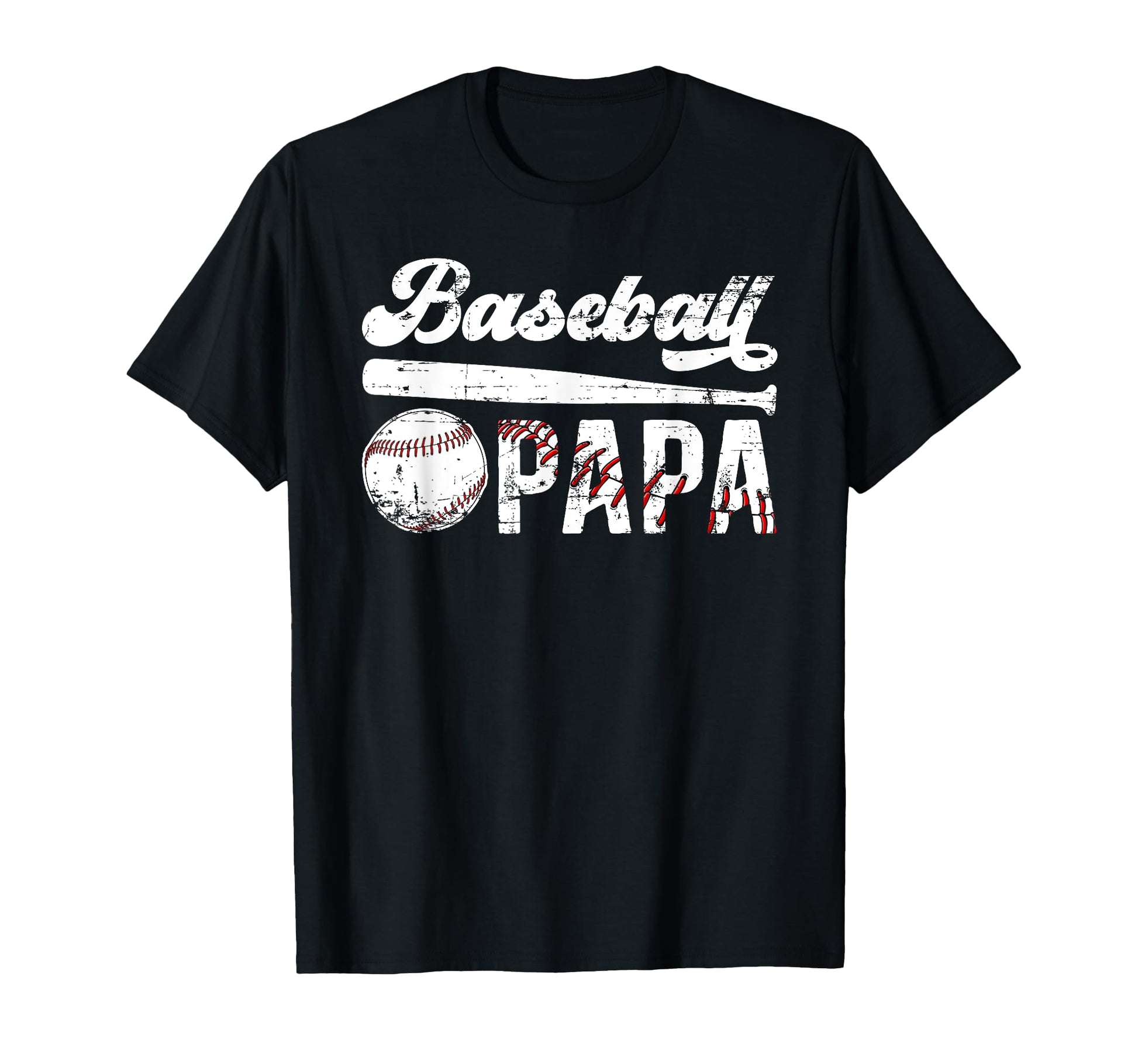 Baseball Papa Grandpa Papa Baseball T-Shirt - Minimalist Print Men Women - T-Shirt, Sweatshirt, Hoodie