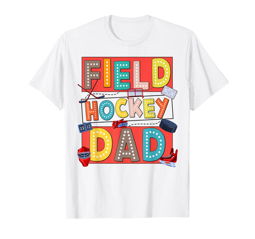 Hockey Dad Hockey Lover Biggest Fan T-Shirt - Unique Graphic Men Women - T-Shirt, Sweatshirt, Hoodie