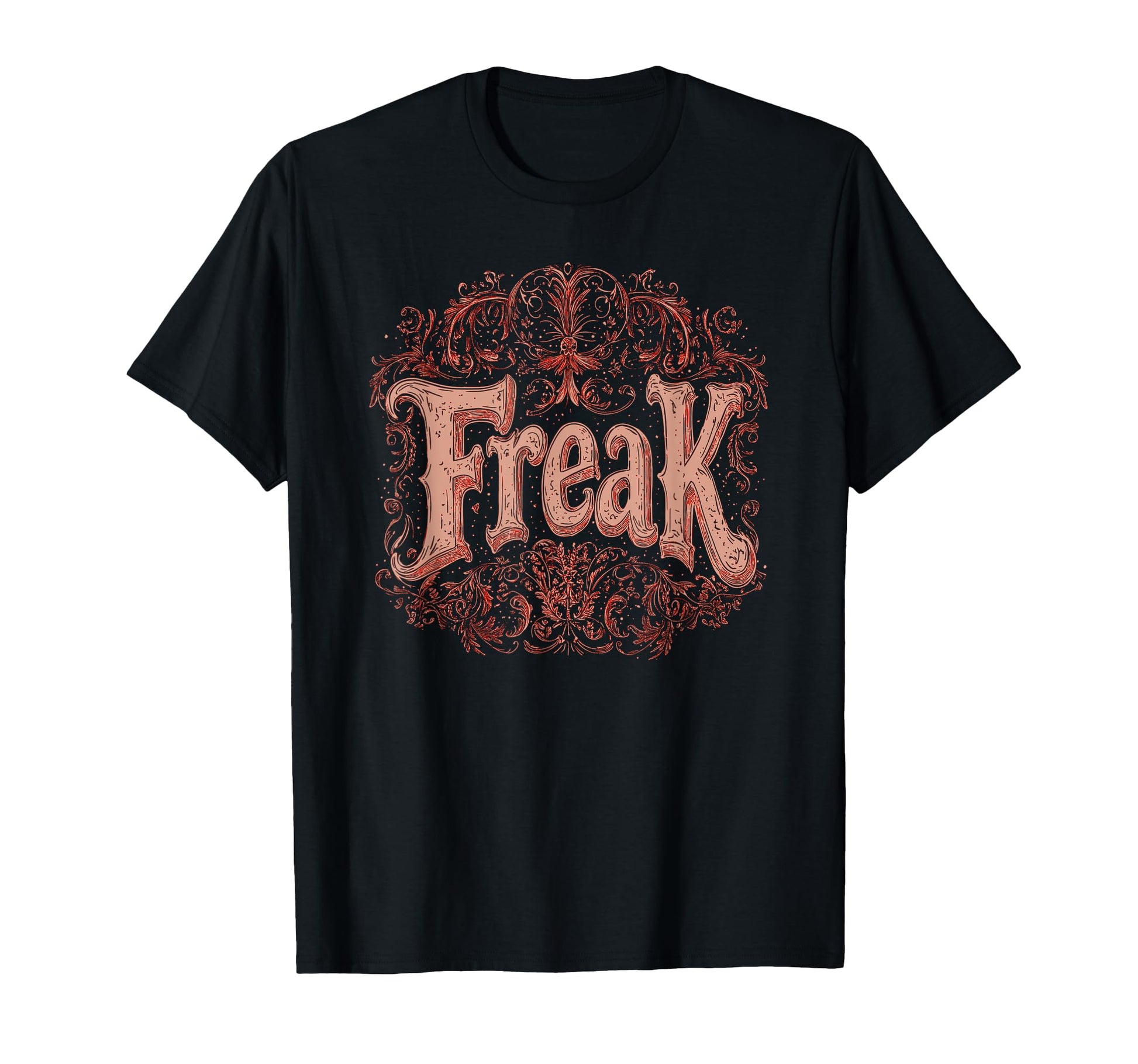 Freak Gothic Alt Grunge Hip Hop Y2K T-Shirt - Minimalist Print for Adults - T-Shirt, Sweatshirt, Hoodie