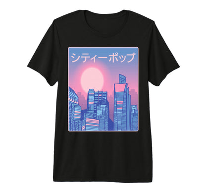 Japanese City Pop Tokyo 70S 80S Vaporwave T-Shirt - Trendy Graphic Unisex - T-Shirt, Sweatshirt, Hoodie