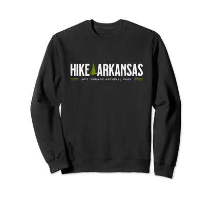 Arkansas Hike Hot Springs Sweatshirt - Aesthetic Graphic for Adults - T-Shirt, Sweatshirt, Hoodie