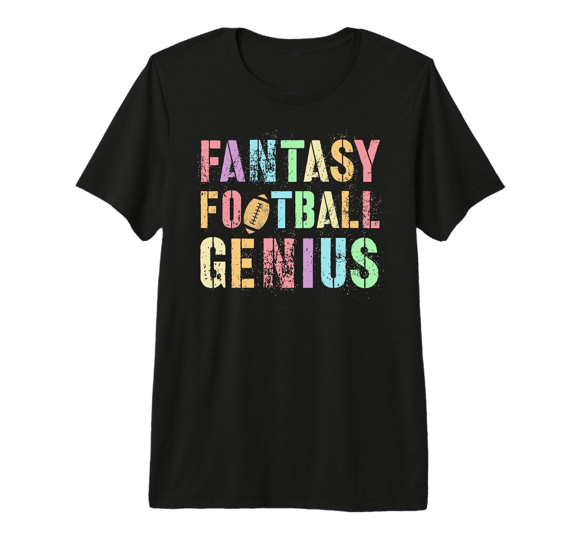 Drafting Fantasy Football Genius T-Shirt - Unique Graphic for Adults - T-Shirt, Sweatshirt, Hoodie