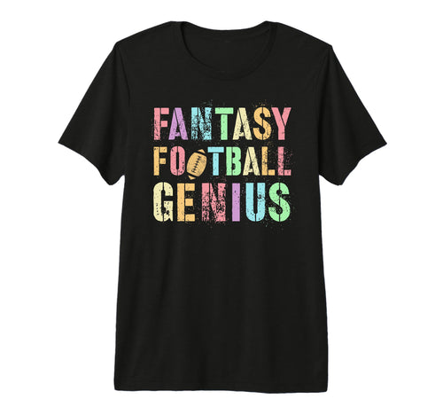 Drafting Fantasy Football Genius T-Shirt - Unique Graphic for Adults - T-Shirt, Sweatshirt, Hoodie