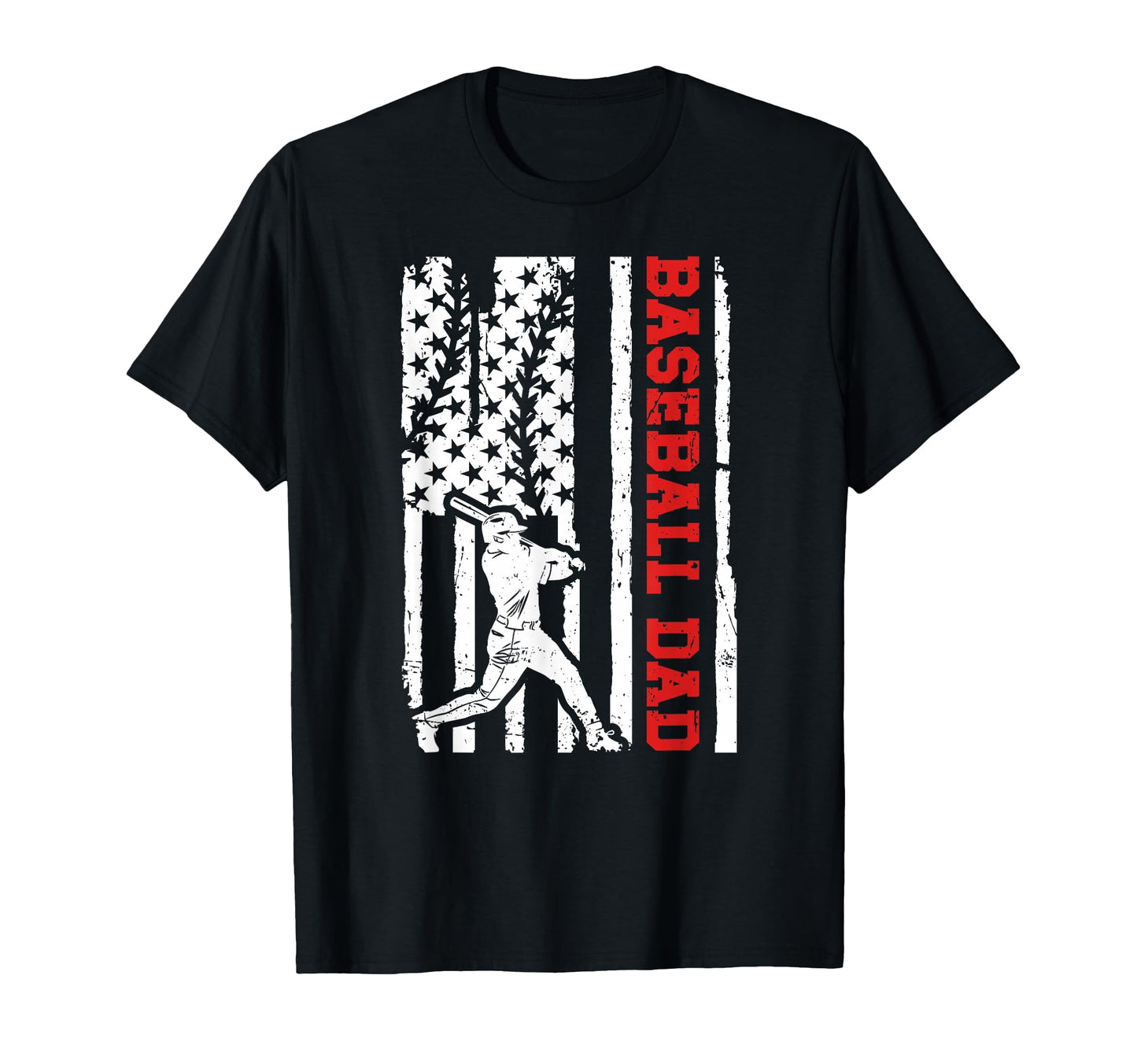 Baseball Dad Baseball Player Father Us T-Shirt - Trendy Graphic for Adults - T-Shirt, Sweatshirt, Hoodie
