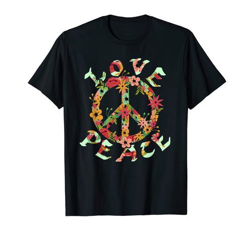 Protest Symbol 60S 70S Love Peace T-Shirt - Aesthetic Graphic for Adults - T-Shirt, Sweatshirt, Hoodie