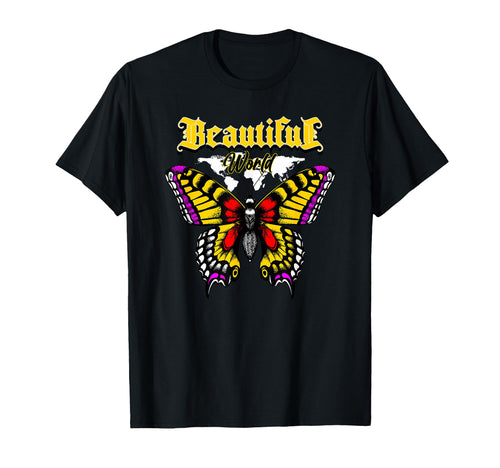 Butterfly Beautiful Y2K Grunge T-Shirt - Trendy Graphic for Adults - T-Shirt, Sweatshirt, Hoodie