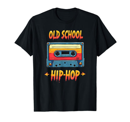 Old School Hip Hop Tape T-Shirt - Aesthetic Graphic Unisex - T-Shirt, Sweatshirt, Hoodie