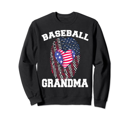 American Flag Fingerprint Patriotic Sweatshirt - Minimalist Print Unisex - T-Shirt, Sweatshirt, Hoodie