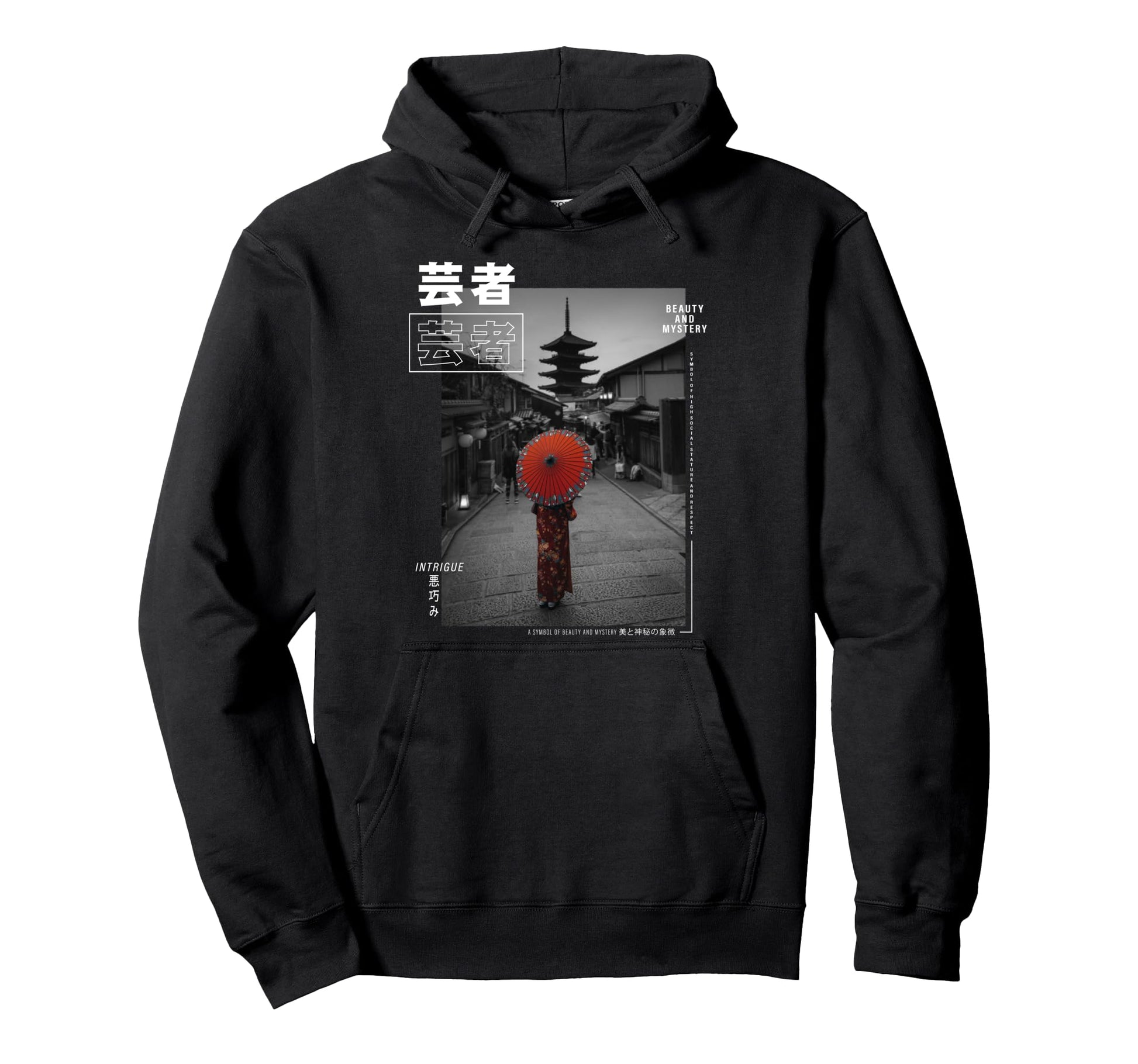 Kyoto Vaporwave Aesthetics Japanese Hoodie - Custom Art Print Men Women - T-Shirt, Sweatshirt, Hoodie