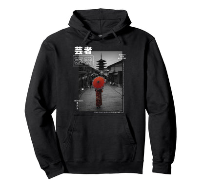 Kyoto Vaporwave Aesthetics Japanese Hoodie - Custom Art Print Men Women - T-Shirt, Sweatshirt, Hoodie