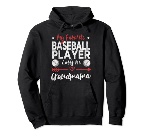 My Favorite Baseball Player Calls Me Hoodie - Custom Art Print Unisex - T-Shirt, Sweatshirt, Hoodie