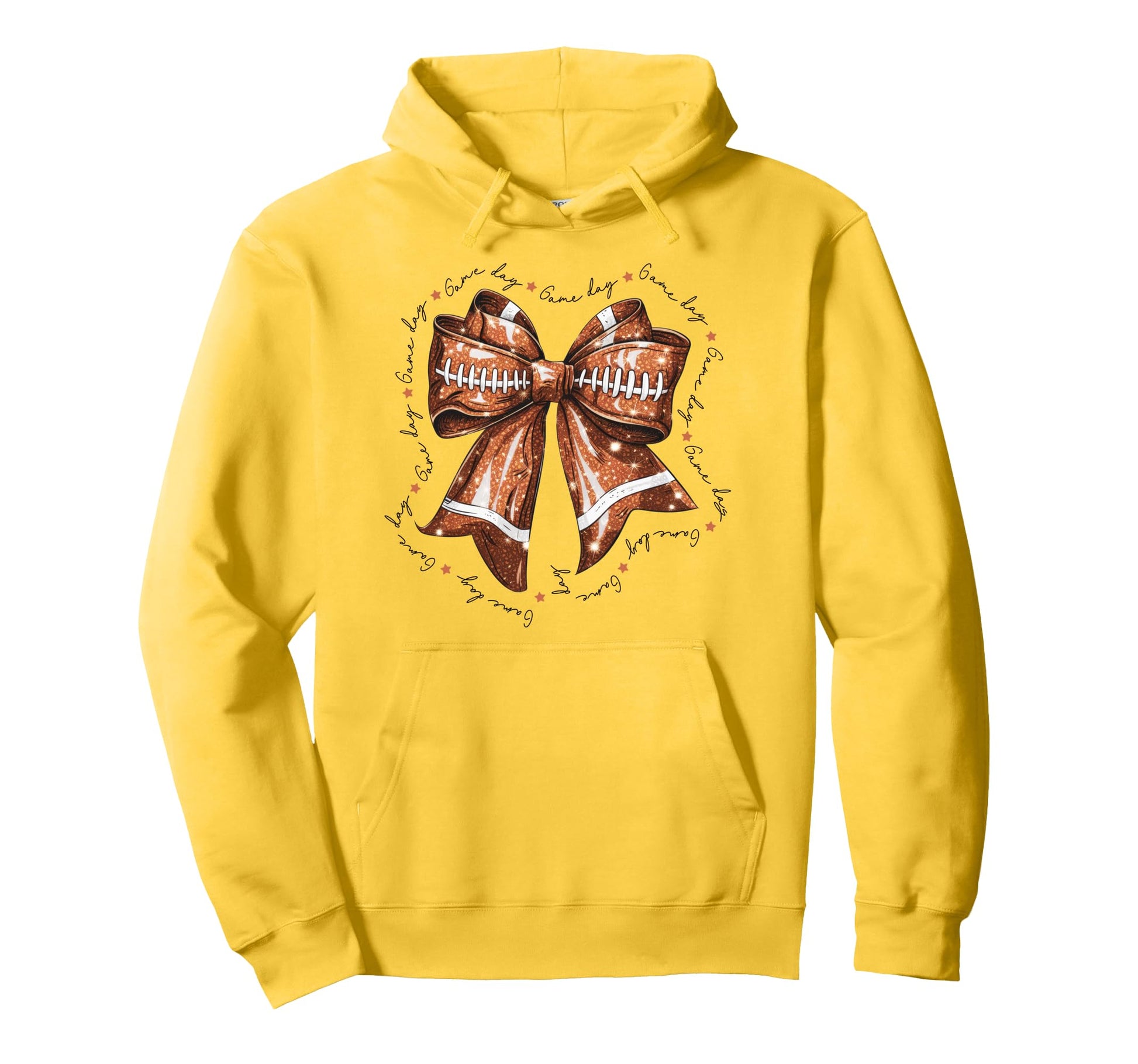 Football Mom Funny Game Day Coquette Hoodie - Minimalist Print for Adults - T-Shirt, Sweatshirt, Hoodie