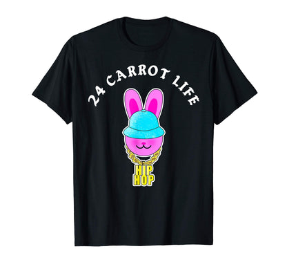 Hip Hop Easter Bunny Rabbit Old School T-Shirt - Graphic Print Men Women - T-Shirt, Sweatshirt, Hoodie
