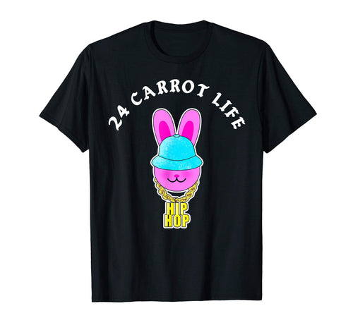 Hip Hop Easter Bunny Rabbit Old School T-Shirt - Graphic Print Men Women - T-Shirt, Sweatshirt, Hoodie