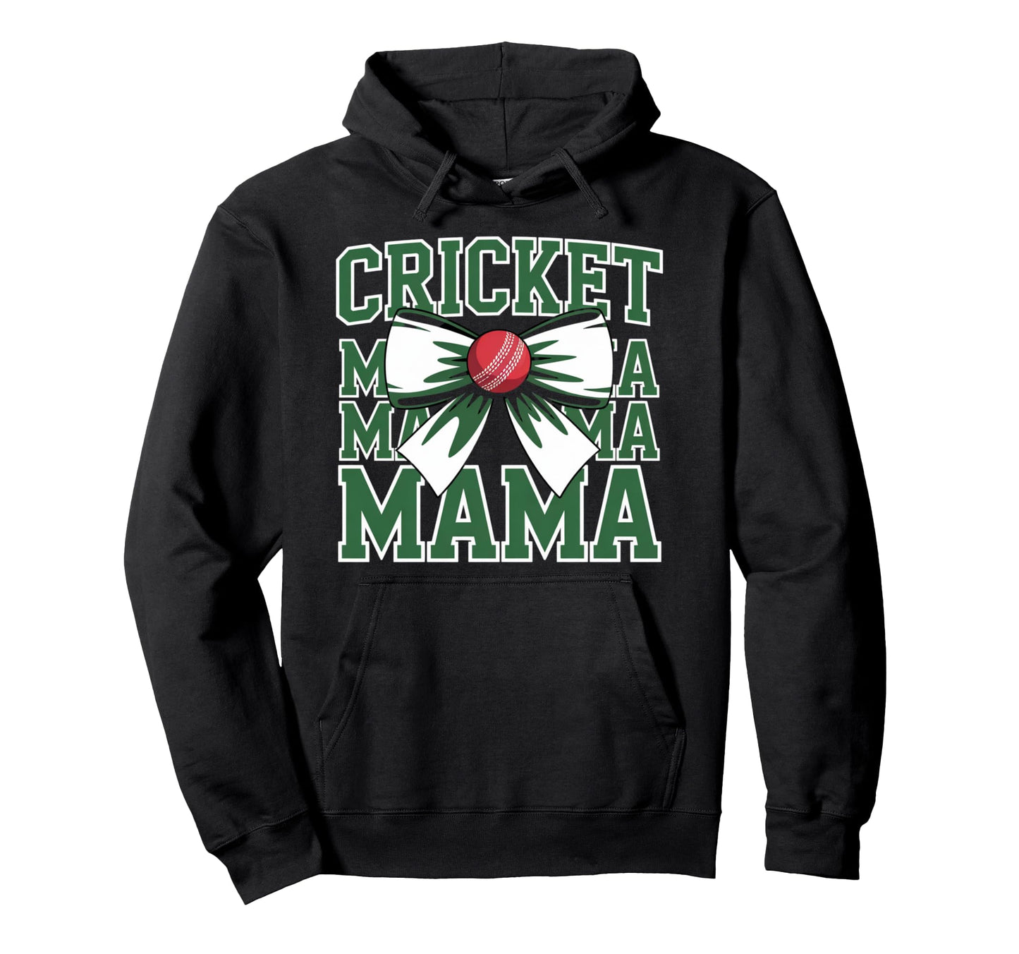 Cricket Mama Coquette Bow Game Hoodie - Casual Everyday Wear for Adults - T-Shirt, Sweatshirt, Hoodie