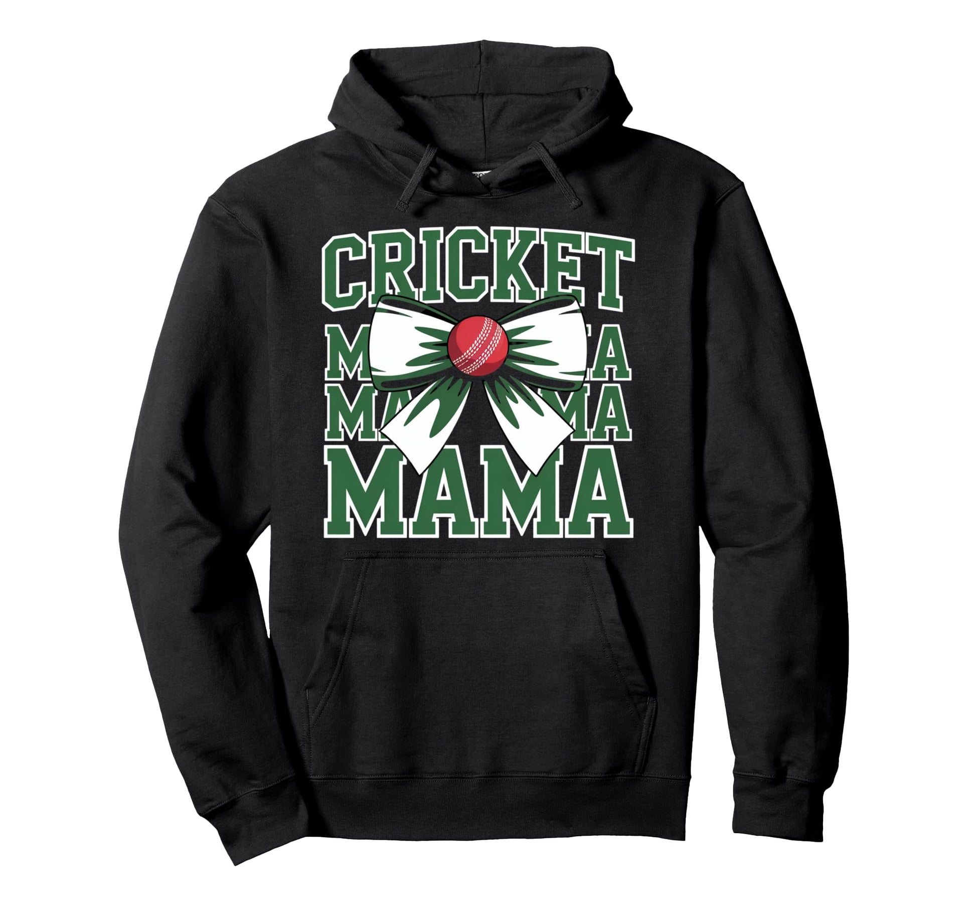 Cricket Mama Coquette Bow Game Hoodie - Casual Everyday Wear for Adults - T-Shirt, Sweatshirt, Hoodie