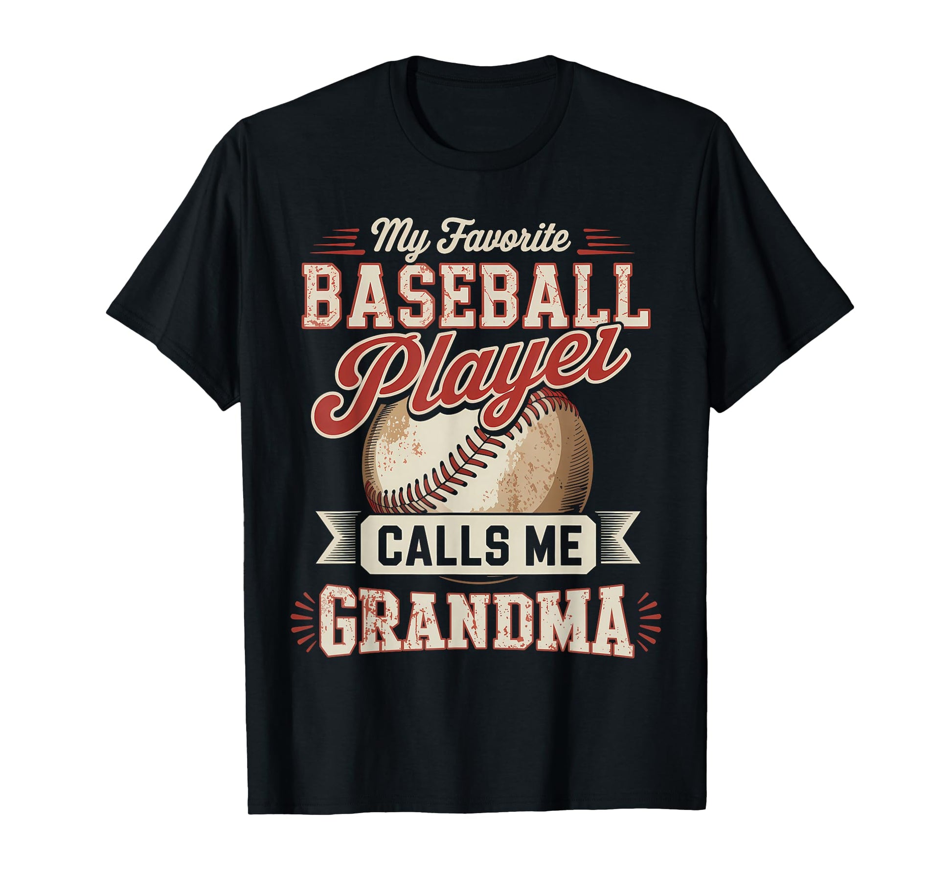 My Favorite Baseball Player Calls T-Shirt - Casual Everyday Wear Men Women - T-Shirt, Sweatshirt, Hoodie