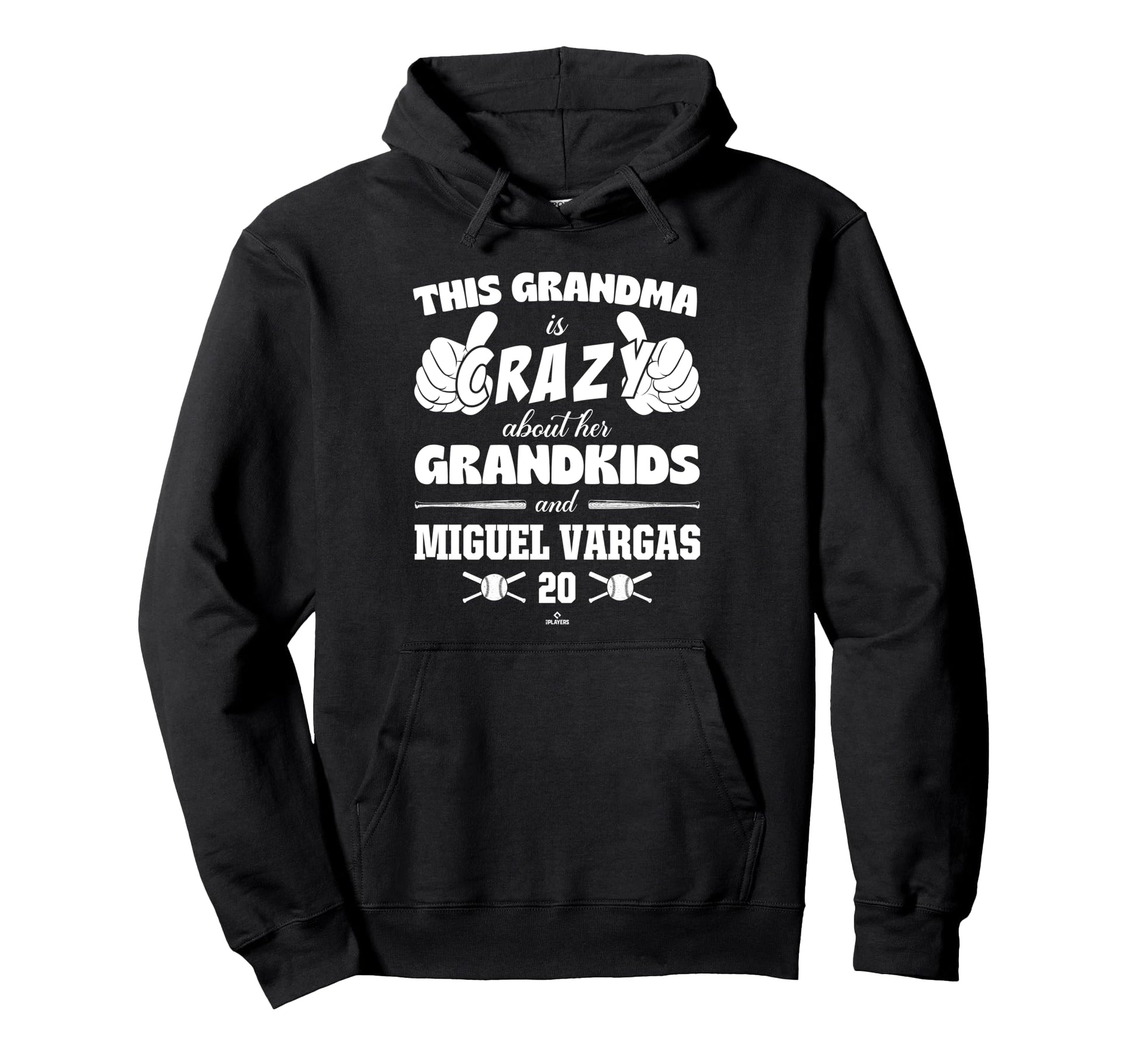 Grandma Crazy Miguel Vargas Chicago Hoodie - Novelty Apparel Unisex - T-Shirt, Sweatshirt, Hoodie