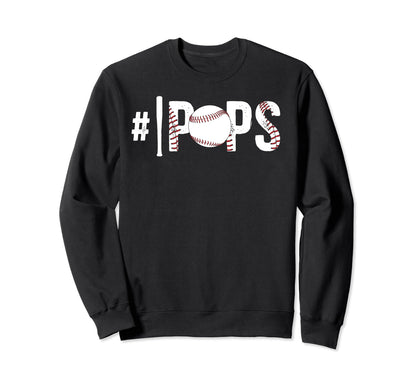 1 Pops Baseball Pops Baseball Sweatshirt - Streetwear Style Men Women - T-Shirt, Sweatshirt, Hoodie