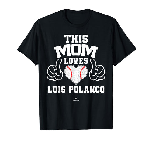 This Mom Loves Luis Polanco Prospect T-Shirt - Minimalist Print Unisex - T-Shirt, Sweatshirt, Hoodie