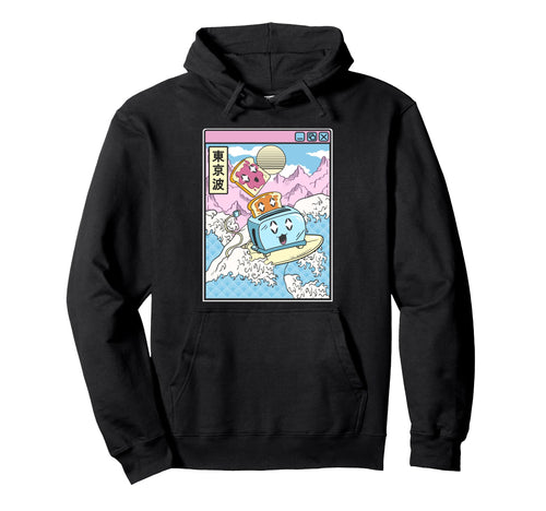 Surfing Toaster Peanut Butter Jelly Hoodie - Novelty Apparel for Adults - T-Shirt, Sweatshirt, Hoodie