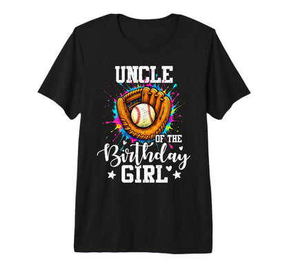 Uncle Birthday Baseball Colorful T-Shirt - Streetwear Style Men Women - T-Shirt, Sweatshirt, Hoodie