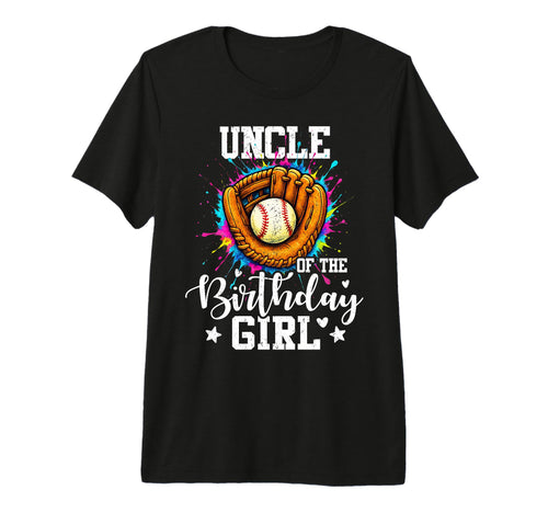 Uncle Birthday Baseball Colorful T-Shirt - Streetwear Style Men Women - T-Shirt, Sweatshirt, Hoodie