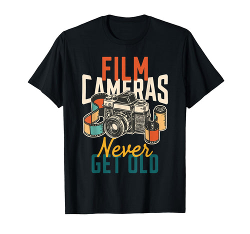 Funny Camera Collector Photography T-Shirt - Aesthetic Graphic Men Women - T-Shirt, Sweatshirt, Hoodie