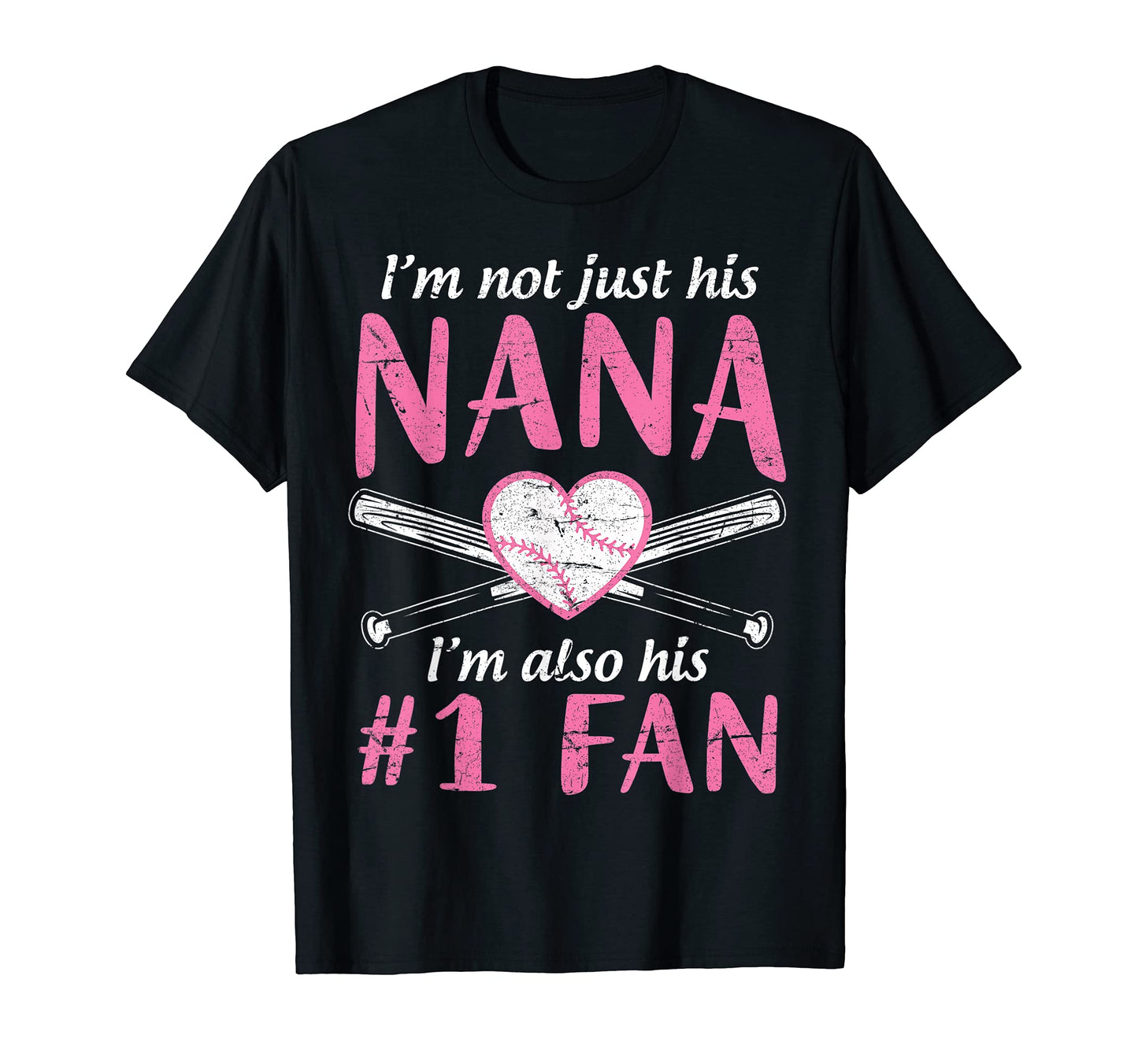 Im Not Just His Nana Im Also His T-Shirt - Custom Art Print Men Women - T-Shirt, Sweatshirt, Hoodie
