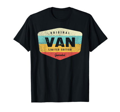 Van Personalized Name Van T-Shirt - Unique Graphic for Adults - T-Shirt, Sweatshirt, Hoodie