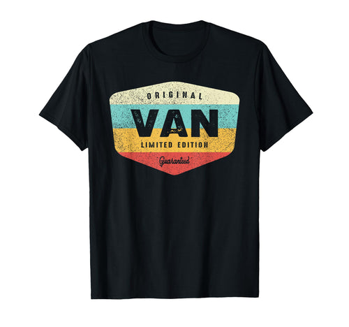 Van Personalized Name Van T-Shirt - Unique Graphic for Adults - T-Shirt, Sweatshirt, Hoodie