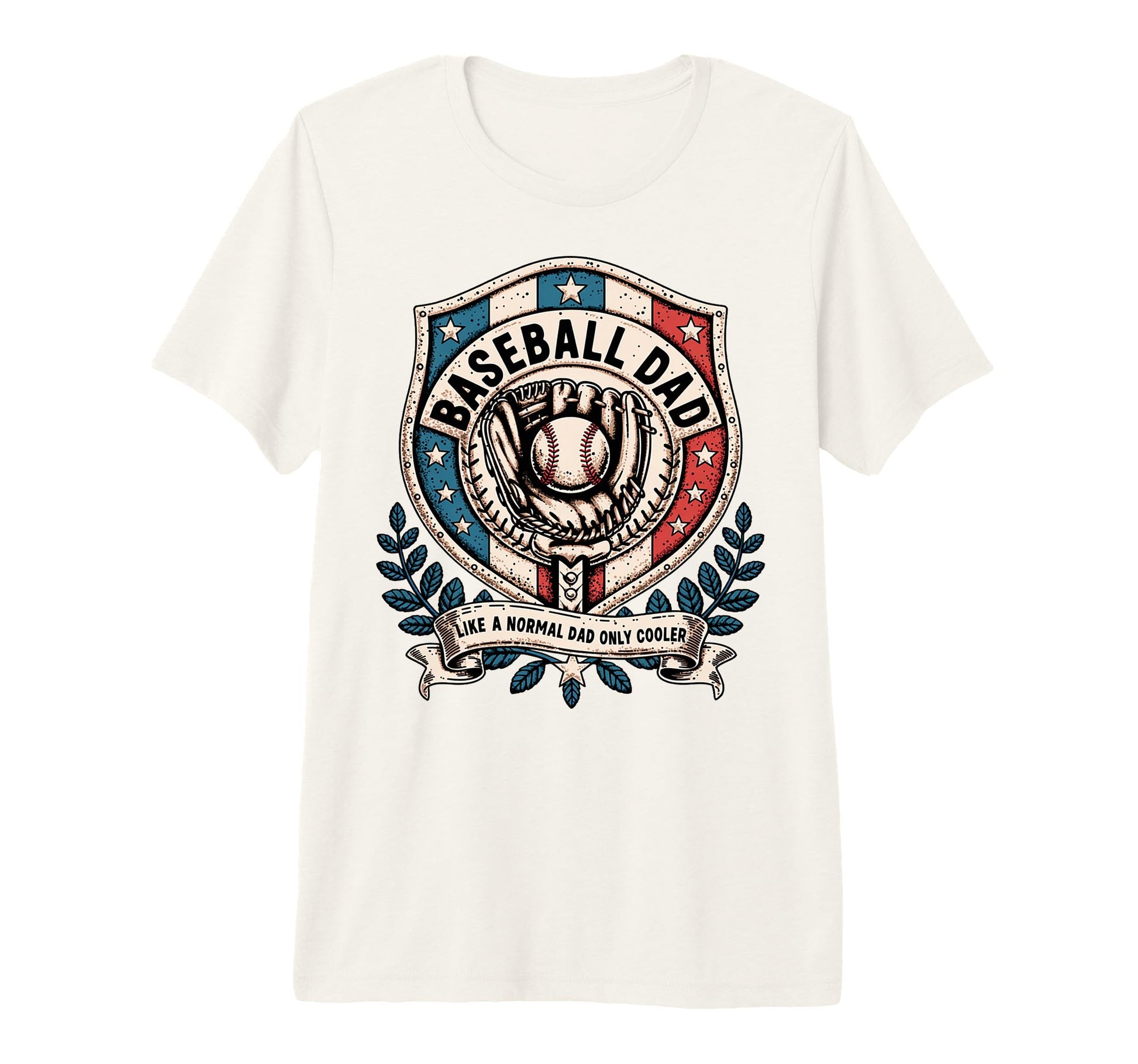 Funny Baseball Dad Like Normal Dad T-Shirt - Graphic Print for Adults - T-Shirt, Sweatshirt, Hoodie