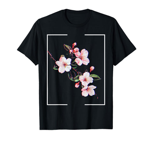 Cherry Blossom Japanese Aesthetic T-Shirt - Custom Art Print for Adults - T-Shirt, Sweatshirt, Hoodie