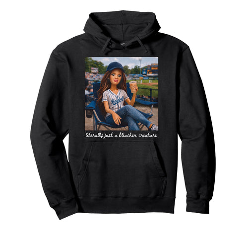 Literally Just Bleacher Creature Hoodie - Minimalist Print for Adults - T-Shirt, Sweatshirt, Hoodie